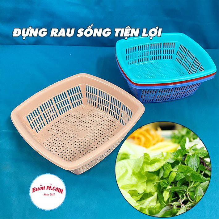 Rổ mùi Song Long nhỏ gọn tiện ích - Rổ nhựa vuông mini - 01444