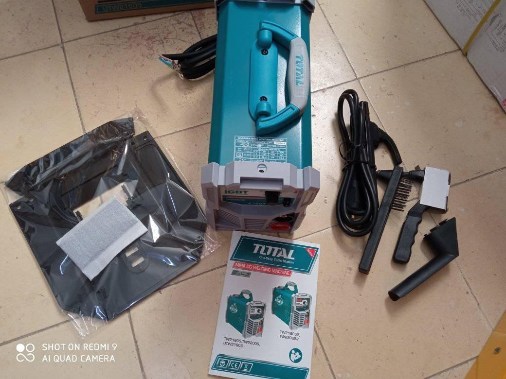 MÁY HÀN QUE ĐIỆN TỬ INVERTER TOTAL TW220052 - HÀNG CHÍNH HÃNG