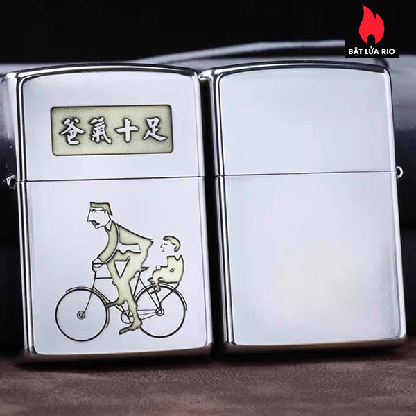 Bật Lửa Zippo 250 Khắc Father’S Day – Ngày Của Cha 03 – Zippo 250.Fatherday03