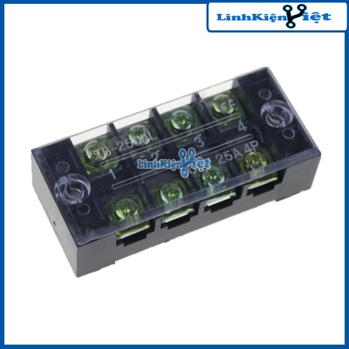 Cầu Đấu Điện Đủ Kích Thước TB2504 4P-25A