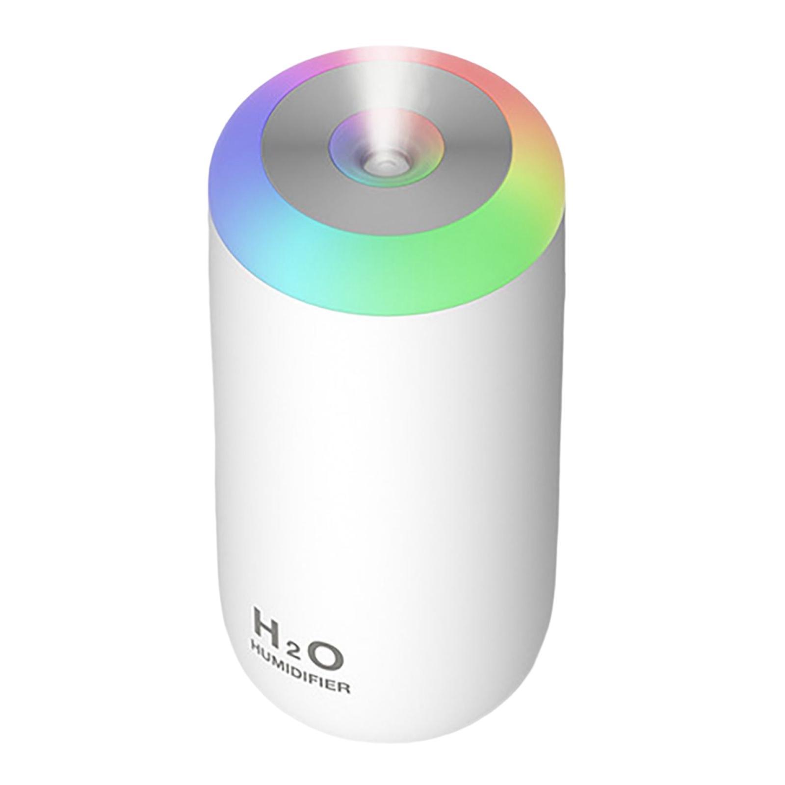 Mini Humidifier 2 Mist Modes Air Humidifier with LED Night Lamp Mist Humidifier for Car Travel