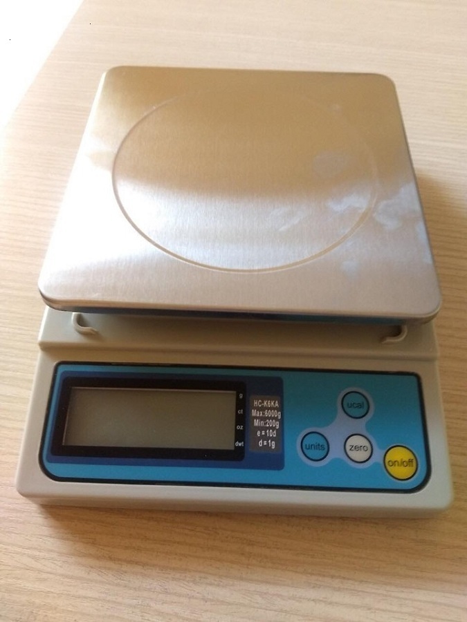 Cân Điện Tử Nhà Bếp 3KG sai số 0.1g