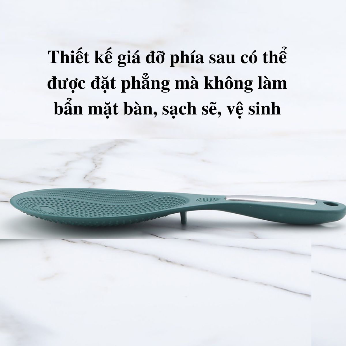 Muôi Thìa Xới Cơm SMARTCHOICE - Muôi Nhựa Cao Cấp, Chịu Nhiệt Tốt, Chống Dính, Dễ Vệ Sinh, An Toàn Cho Sức Khỏe