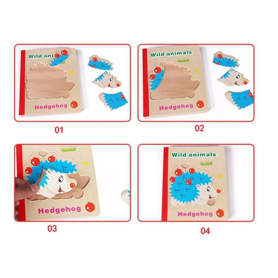 Đồ chơi gỗ SÁCH GHÉP HÌNH GỖ LOẠI ĐẸP loại đẹp