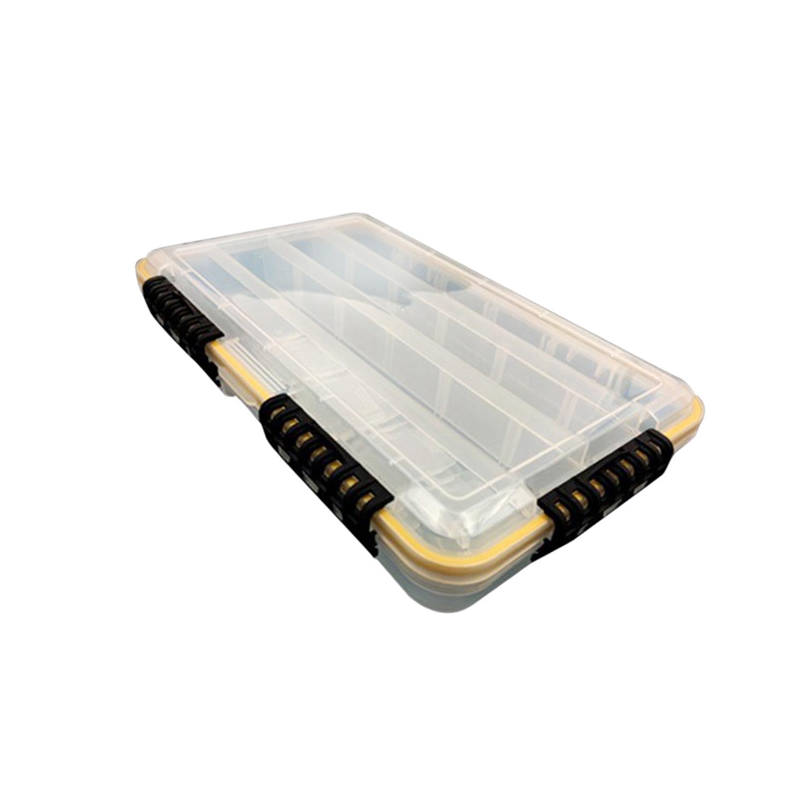 Fishing Tackle Box Portable Fishing Box for Freshwater Saltwater Baits Hooks