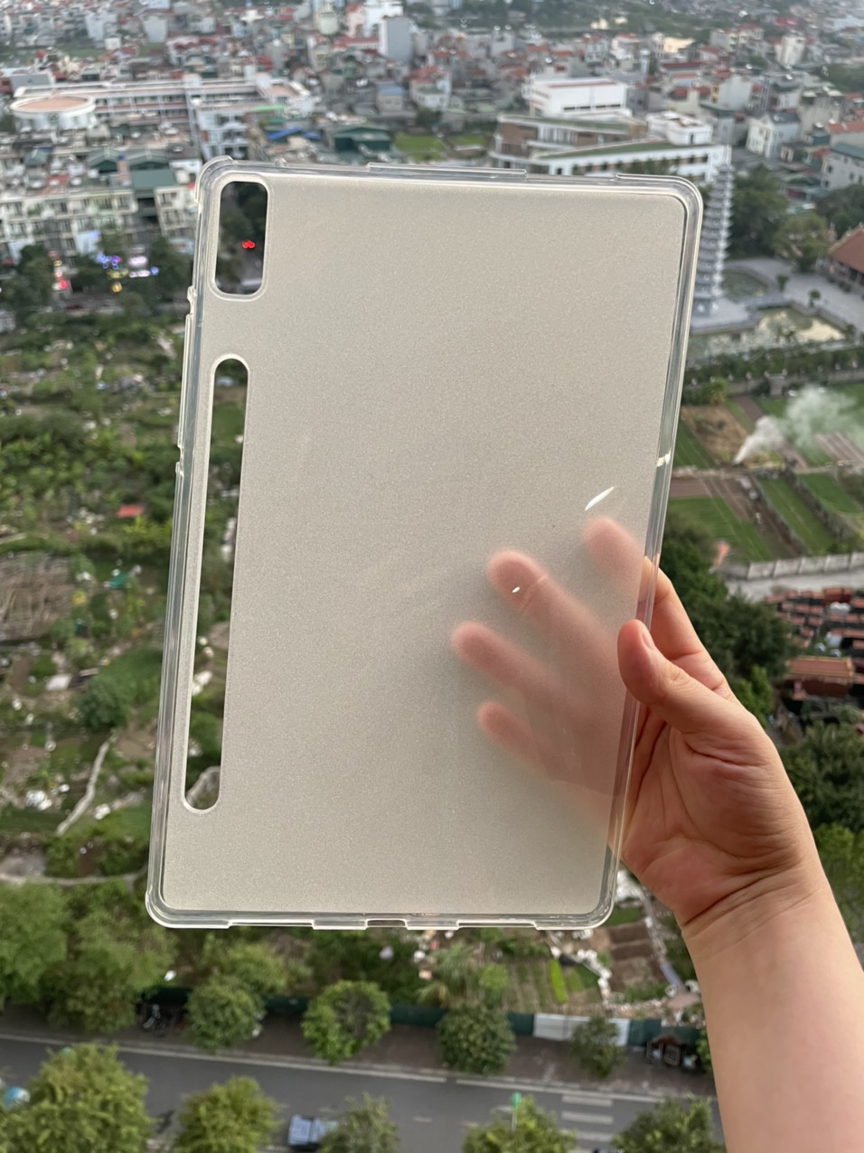Ốp lưng dẻo cho máy tính bảng Lenovo Xiaoxin Pad Pro 2022 lưng nhám mờ