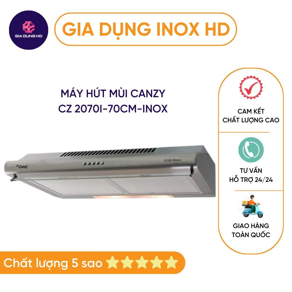 Máy hút mùi  GIÁ CỰC TỐT  Hút mùi Canzy CZ 2070i-70cm-inox chất lượng cao