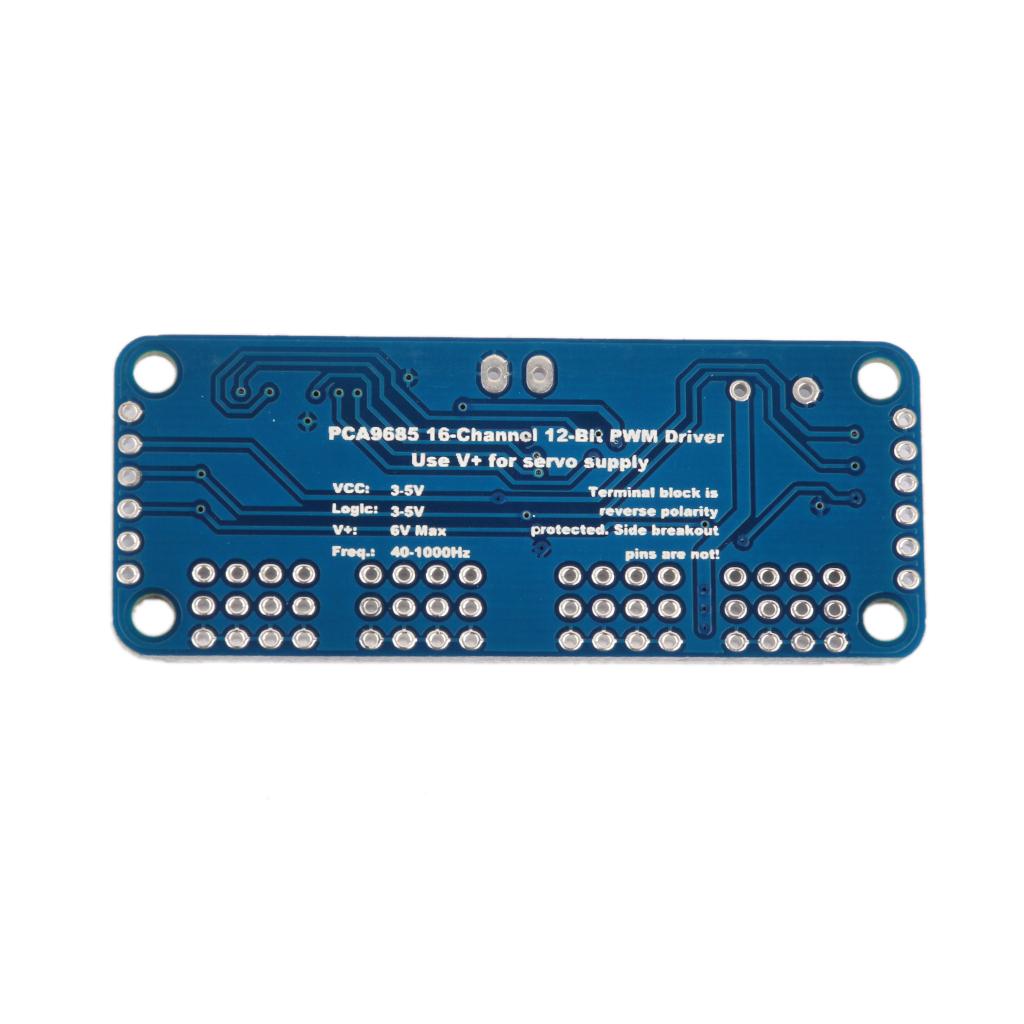 16 Channel 12-bit PWM/Servo Driver-I2C Interface Shield Module Servo Shield for Arduino