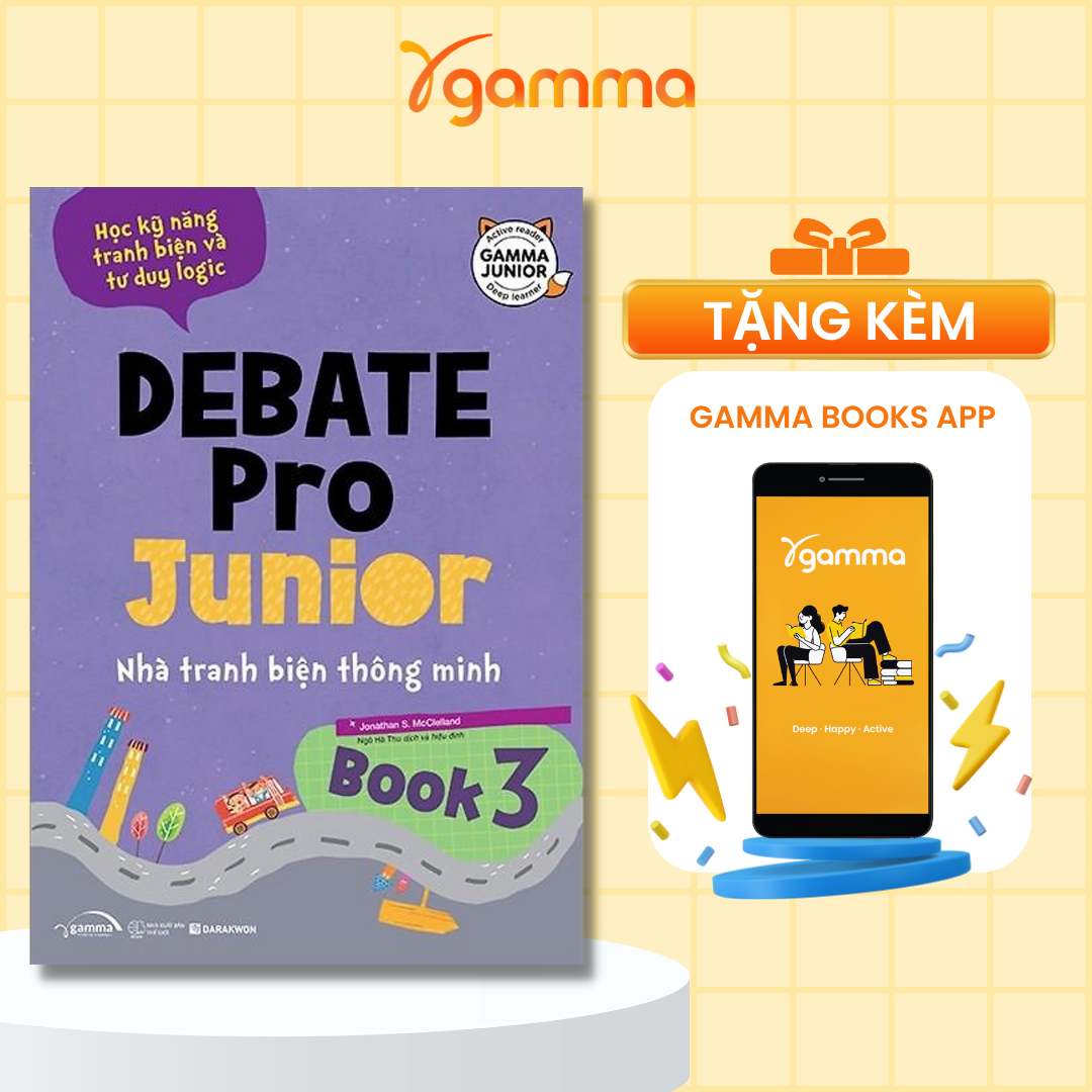 Sách Debate Pro Junior 3  Nhà Tranh Biện Thông Minh 3