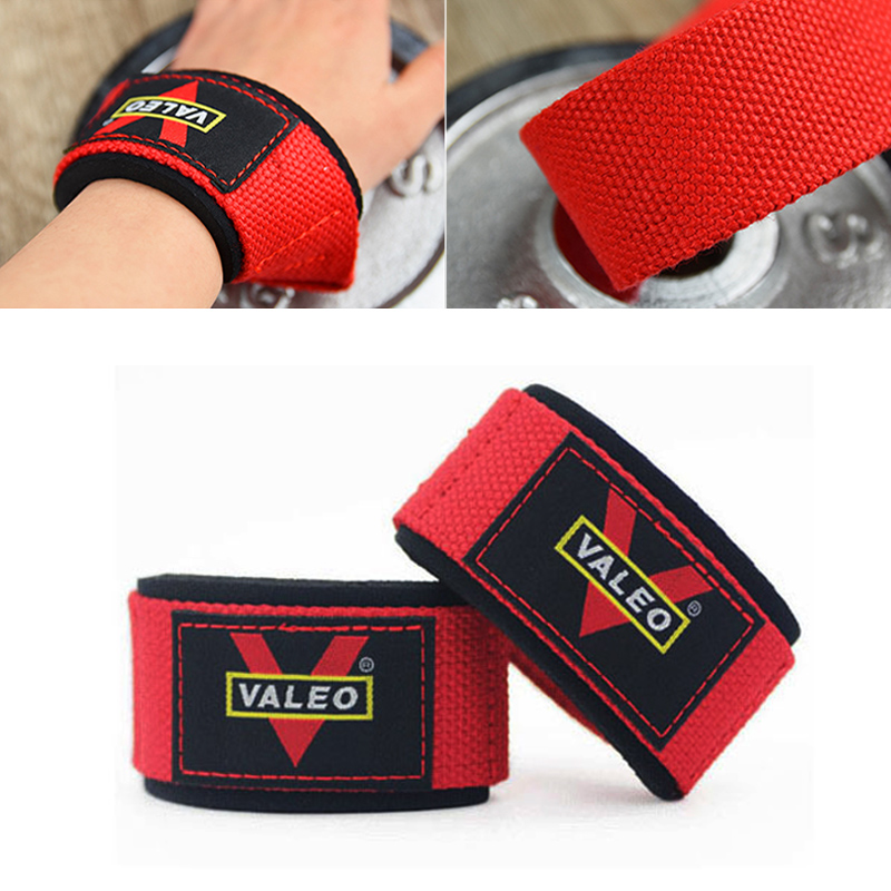 Dây kéo lưng tập GYM, Dây kéo Deadlift - Lifting Straps Valeo (1 Đôi)