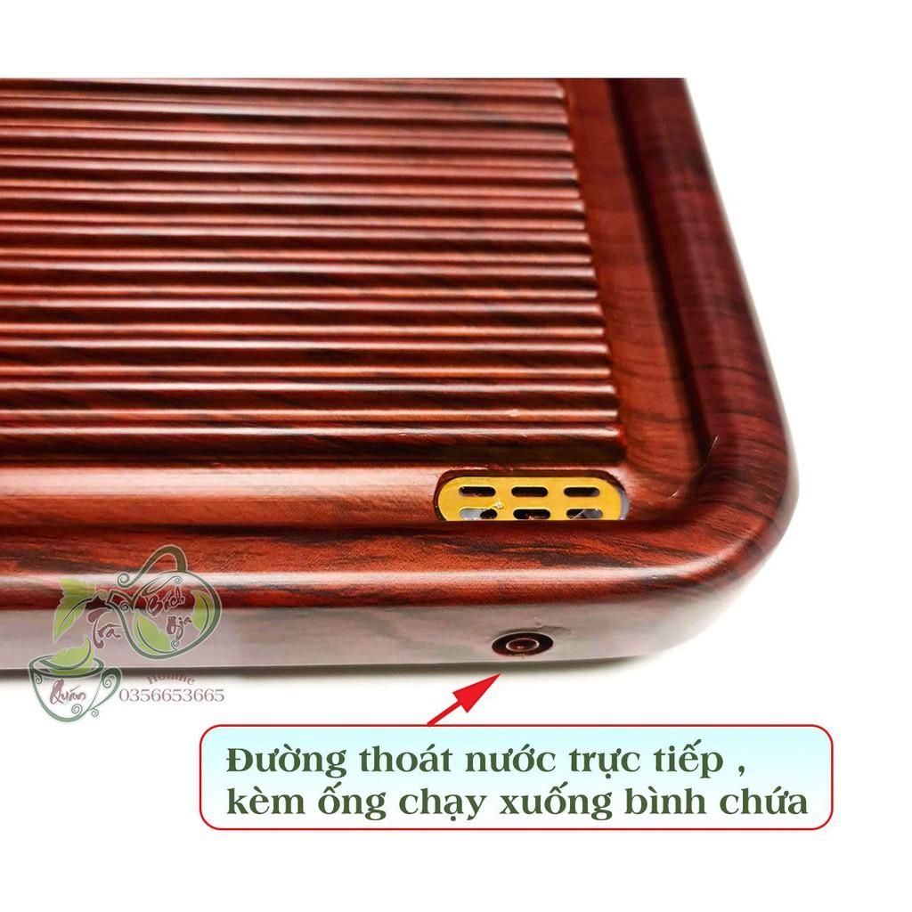 Khay Trà bakelite Nguyên Khối -Vân Cẩm - Dành Cho Người Biết Chơi