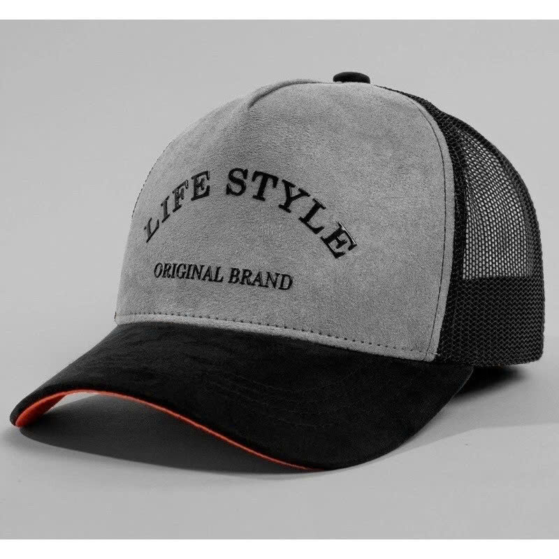 Nón kết, mũ lưỡi trai Trucker Lifestyle vải kaki phối lưới form chuẩn thời trang cao cấp