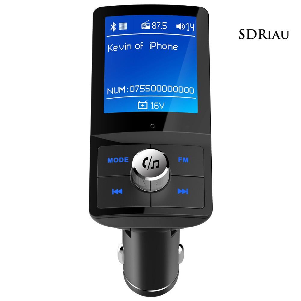 Máy Nghe Nhạc Qcd_T43 Trên Xe Hơi Kết Nối Bluetooth Qc3.0 Và Phụ Kiện