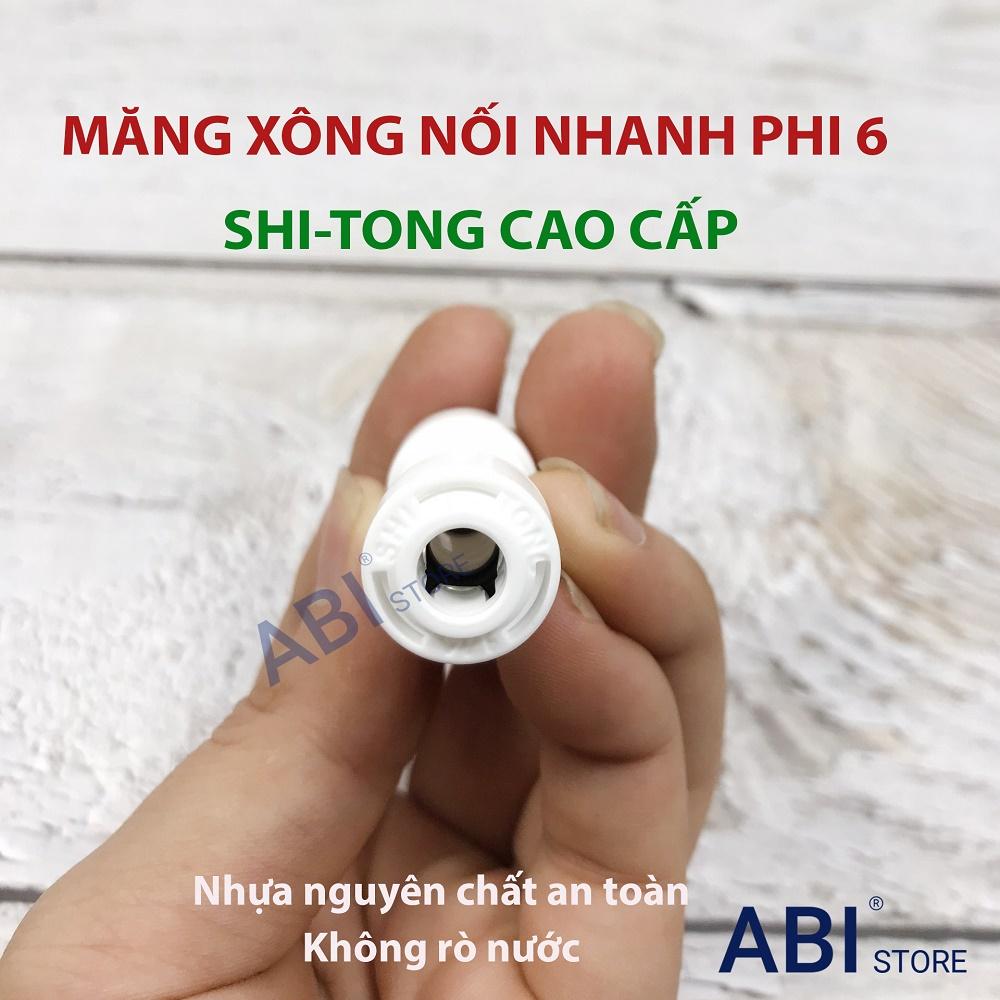 Nối nhanh phi 6 máy lọc nước RO SHITONG TAIWAN cao cấp không rò nước