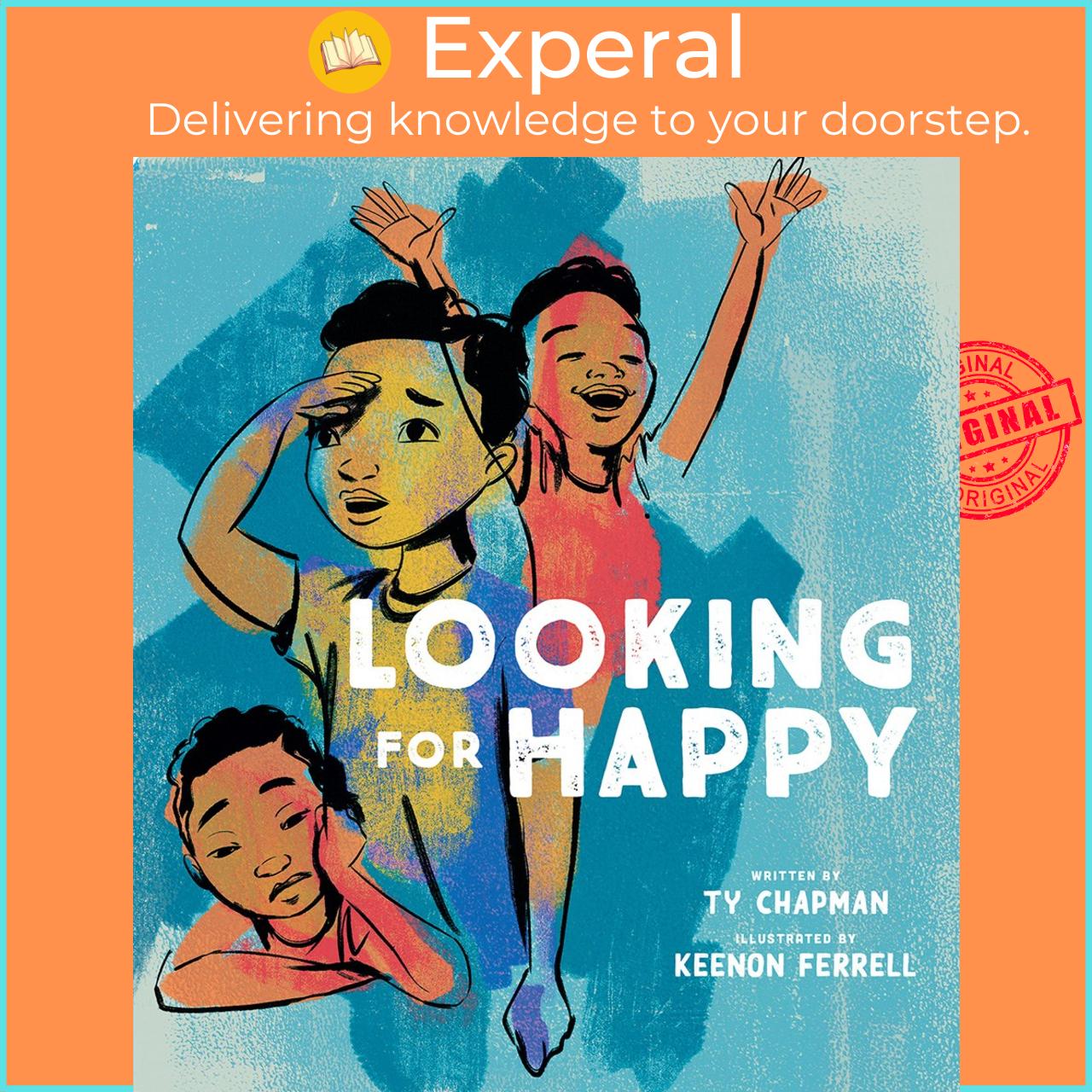 Sách - Looking for Happy by Keenon Ferrell (UK edition, Hardcover Picture Book)