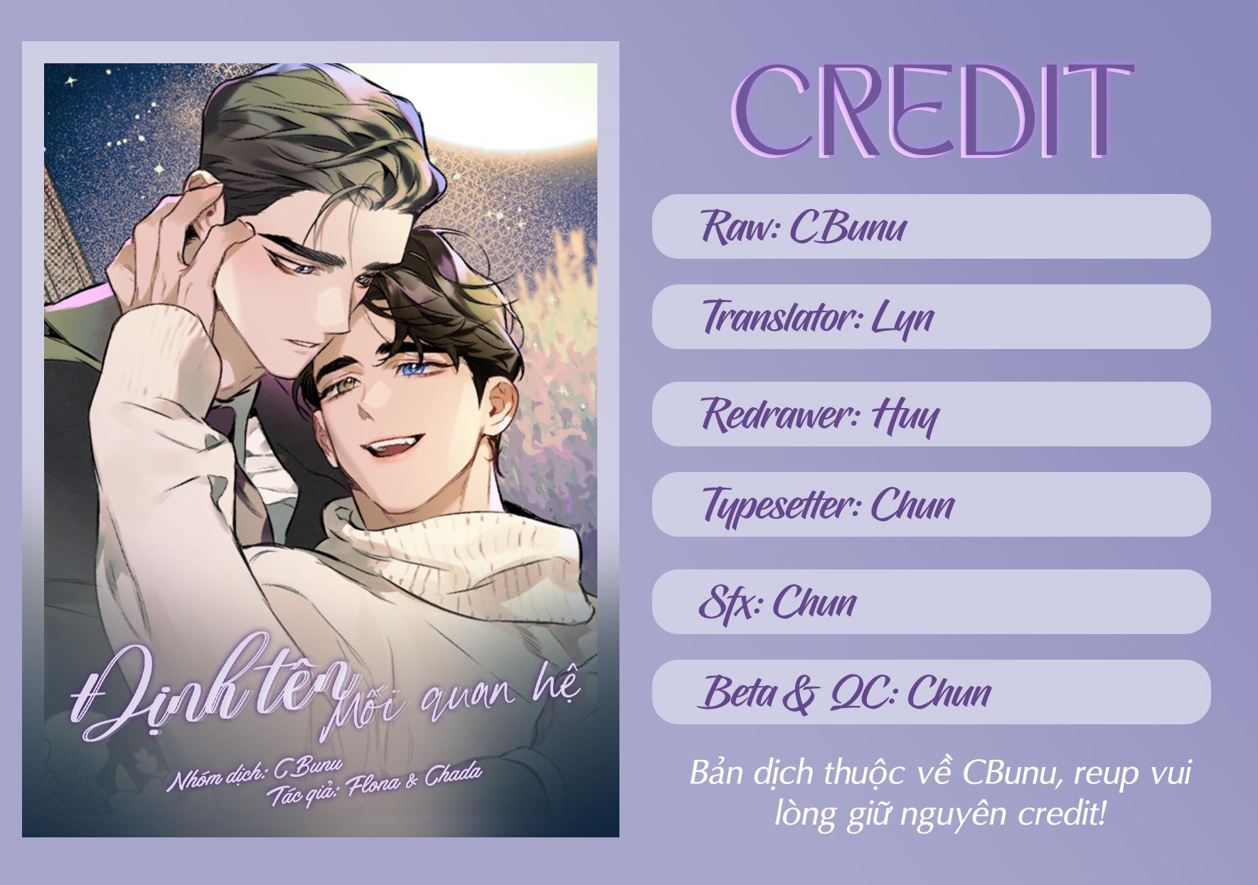 định tên mối quan hệ chapter 2 1