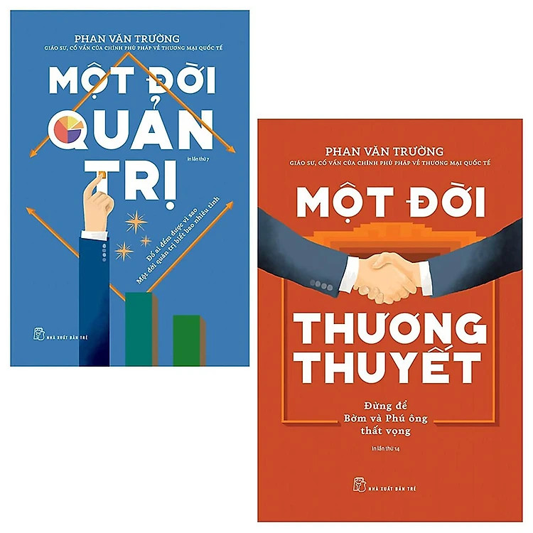 Combo Một Đời Quản Trị - Một Đời Thương Thuyết Bản Mới