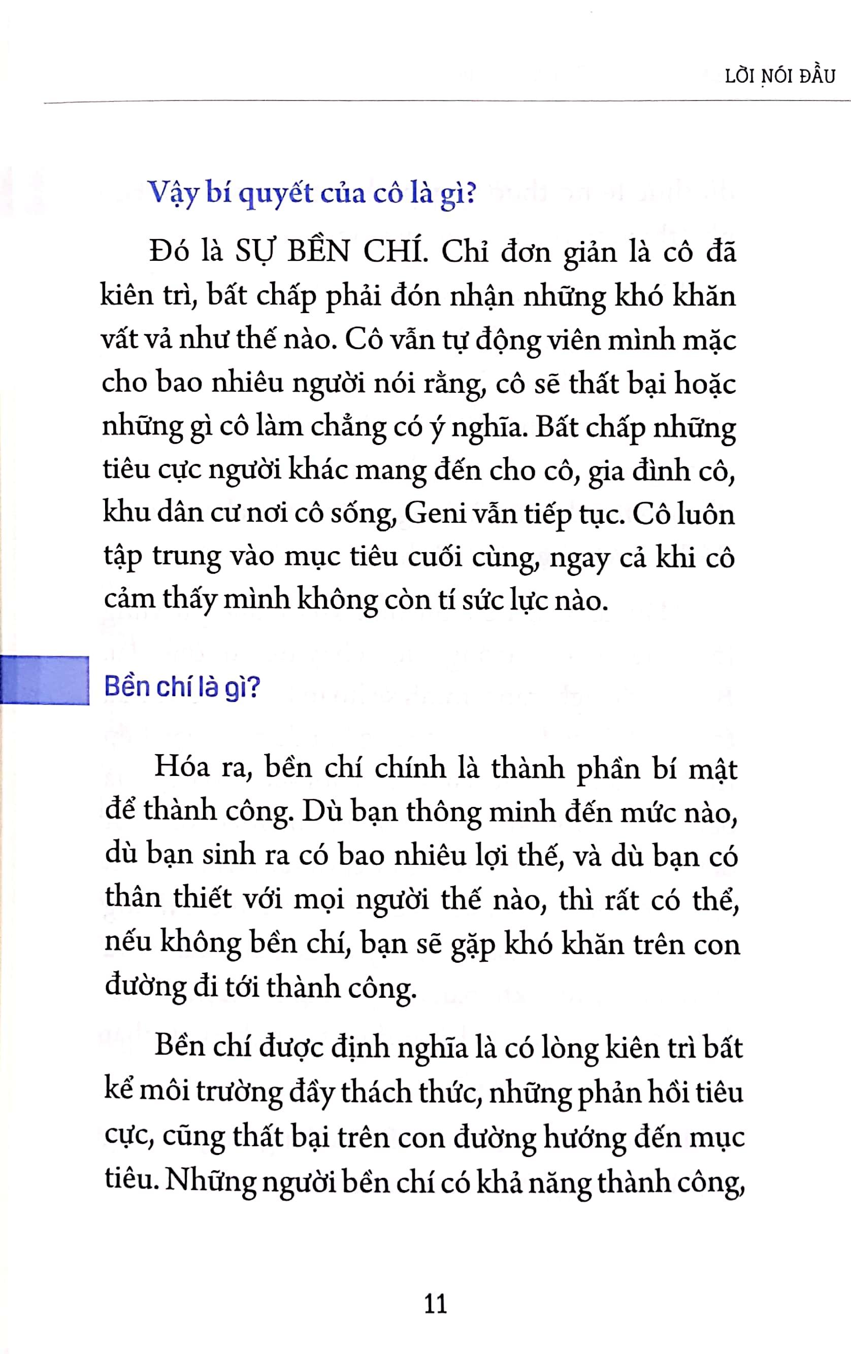 Bền Chí Để Thành Công