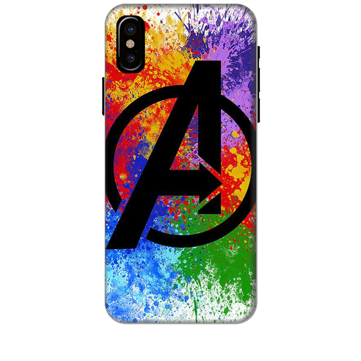Ốp lưng dành cho điện thoại IPHONE X Siêu Anh Hùng Mẫu 4
