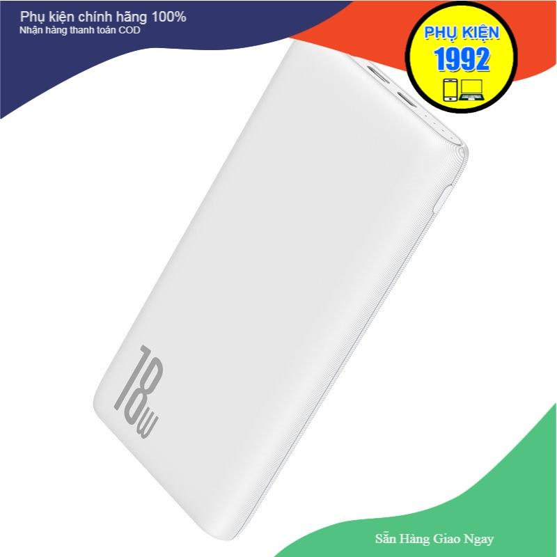 Pin Dự Phòng Sạc Nhanh Baseus 10000mAh PD/QC 18W - Hàng chính hãng