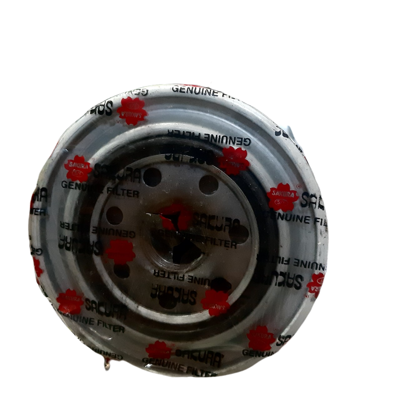 [THANH LÝ] Lọc dầu nhớt động cơ Toyota Land Cuiser, C-1108/15601-68010, hàng Sakura (Indonesia)