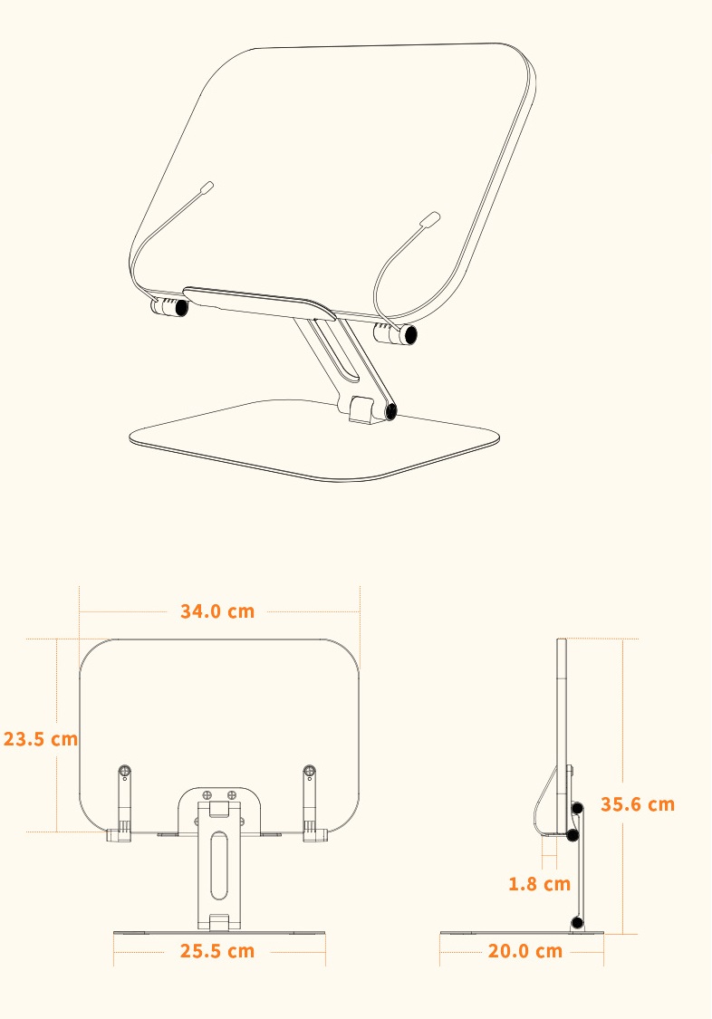 Giá đỡ kê đọc sách, đọc kinh kiêm kê laptop R3, R4 xoay 360 độ, điều chỉnh độ cao, chất liệu gỗ và hợp kim nhôm cao cấp