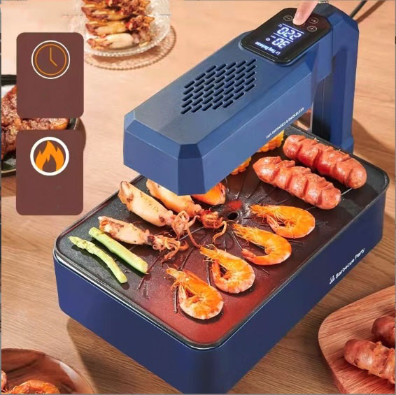 Bếp Nướng Điện Không Khói 360 độ Smokeless &amp; BBQ Party LCD