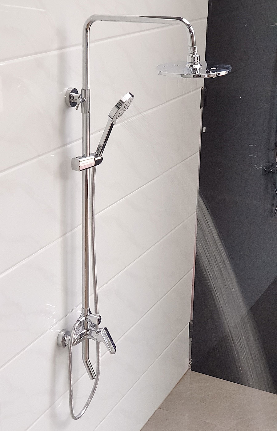 Cây sen nóng lạnh Đồng mạ Chrome Eurolife EL-S924