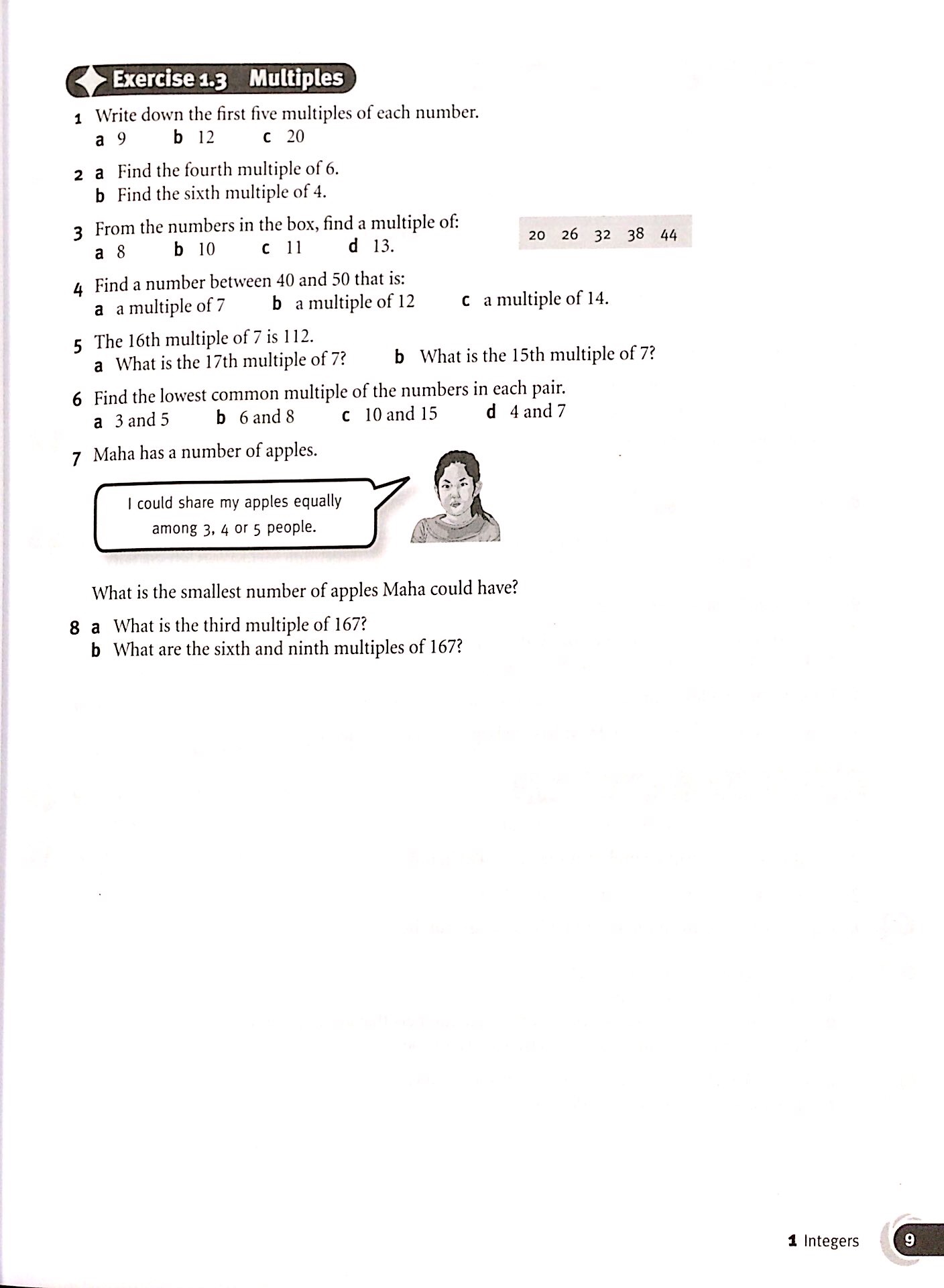 Cambridge Checkpoint Mathematics Practice Book 7