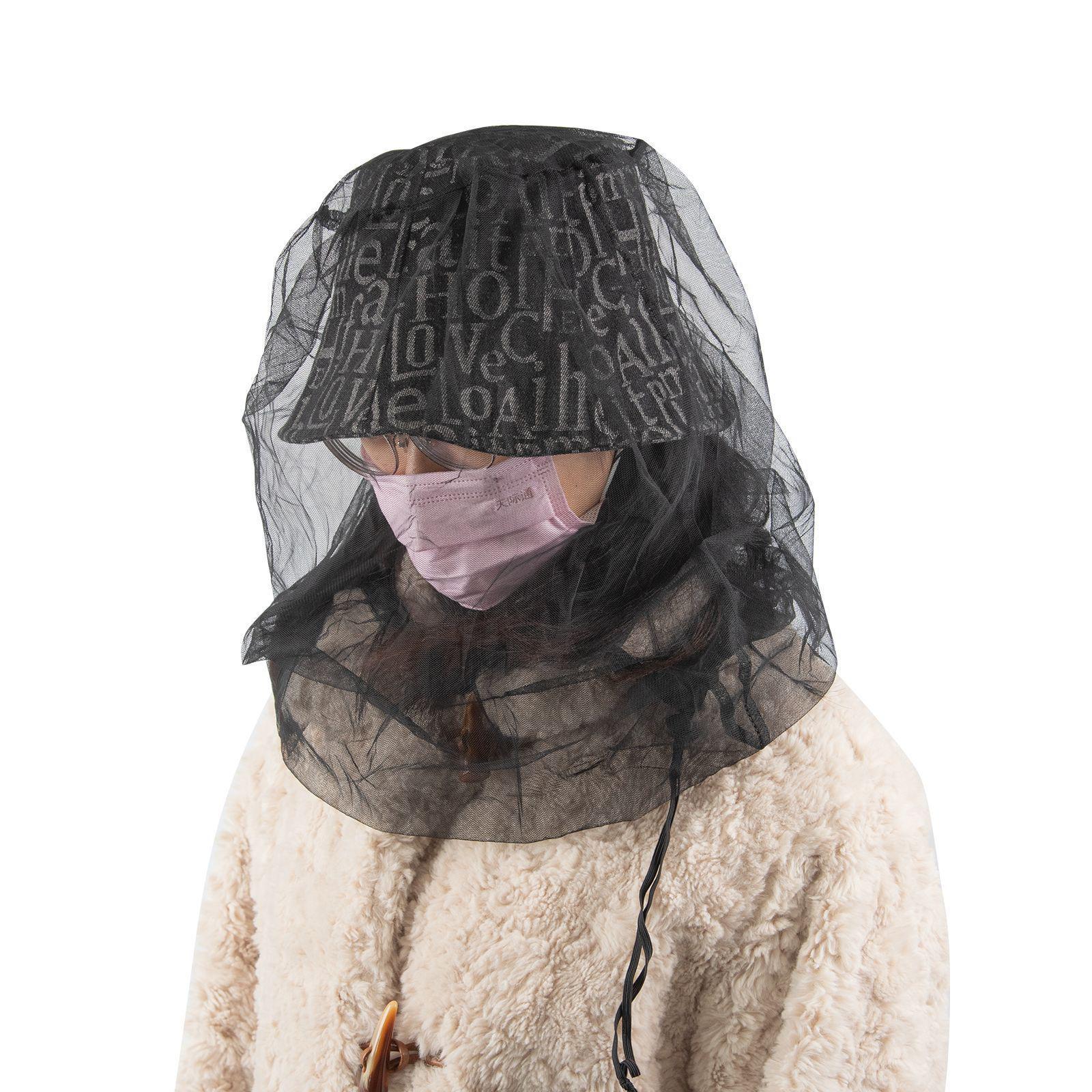 Head Net Men Women  Face  for Outdoor Fishing Camping