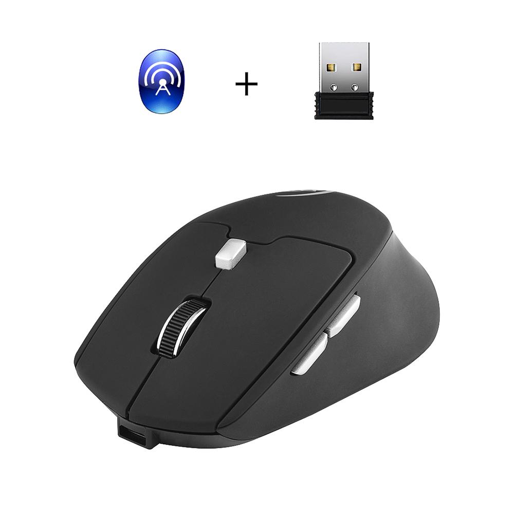 Chuột máy tính quang G823 Chế độ kép Không dây 2.4G 2400DPI Sạc di động