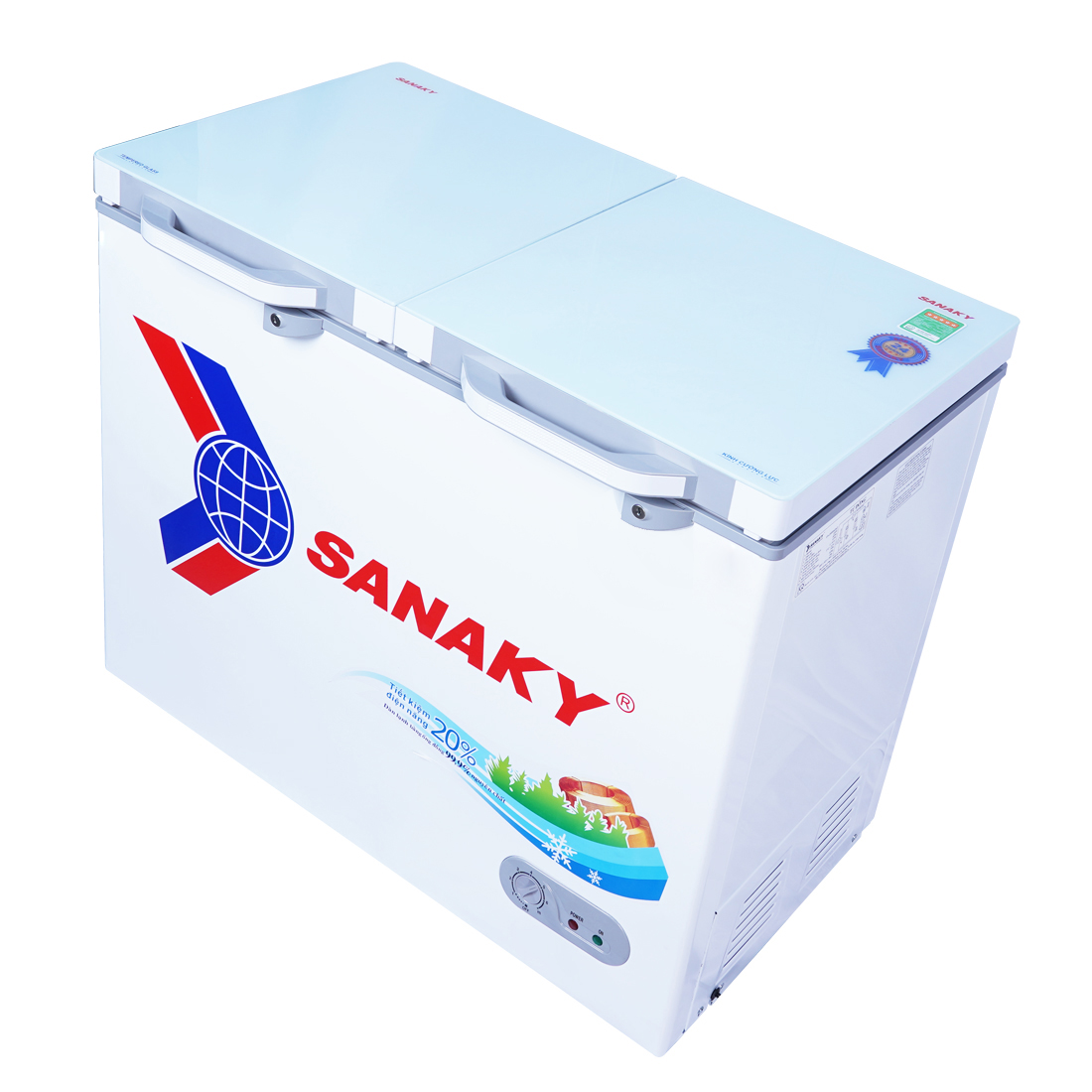 TỦ ĐÔNG SANAKY 210 LÍT VH-2599A2KD ĐỒNG - HÀNG CHÍNH HÃNG