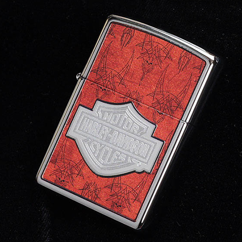 Bật Lửa Zippo 28266 Harley Davidson Logo Polished Chrome