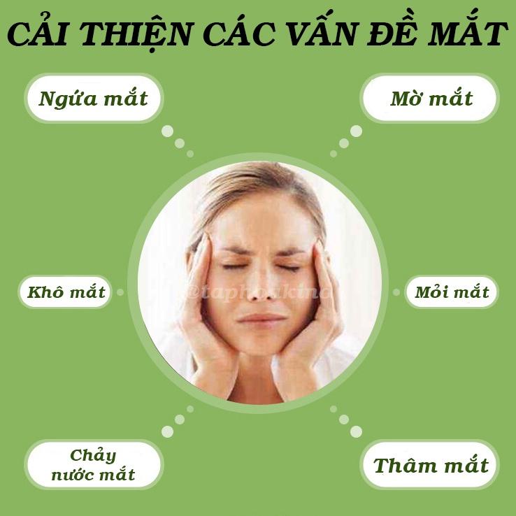 Miếng Dán Chăm Sóc Mắt Mát Lạnh Giúp Cải Thiện Các Vấn Đề Về Mắt Giảm Mỏi Mắt, Thâm Mắt Eyes Care Pad