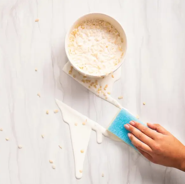 Bộ 3 Miếng Chùi Rửa Bọt Biển Đa Năng Sponge Daddy - Màu ngẫu nhiên