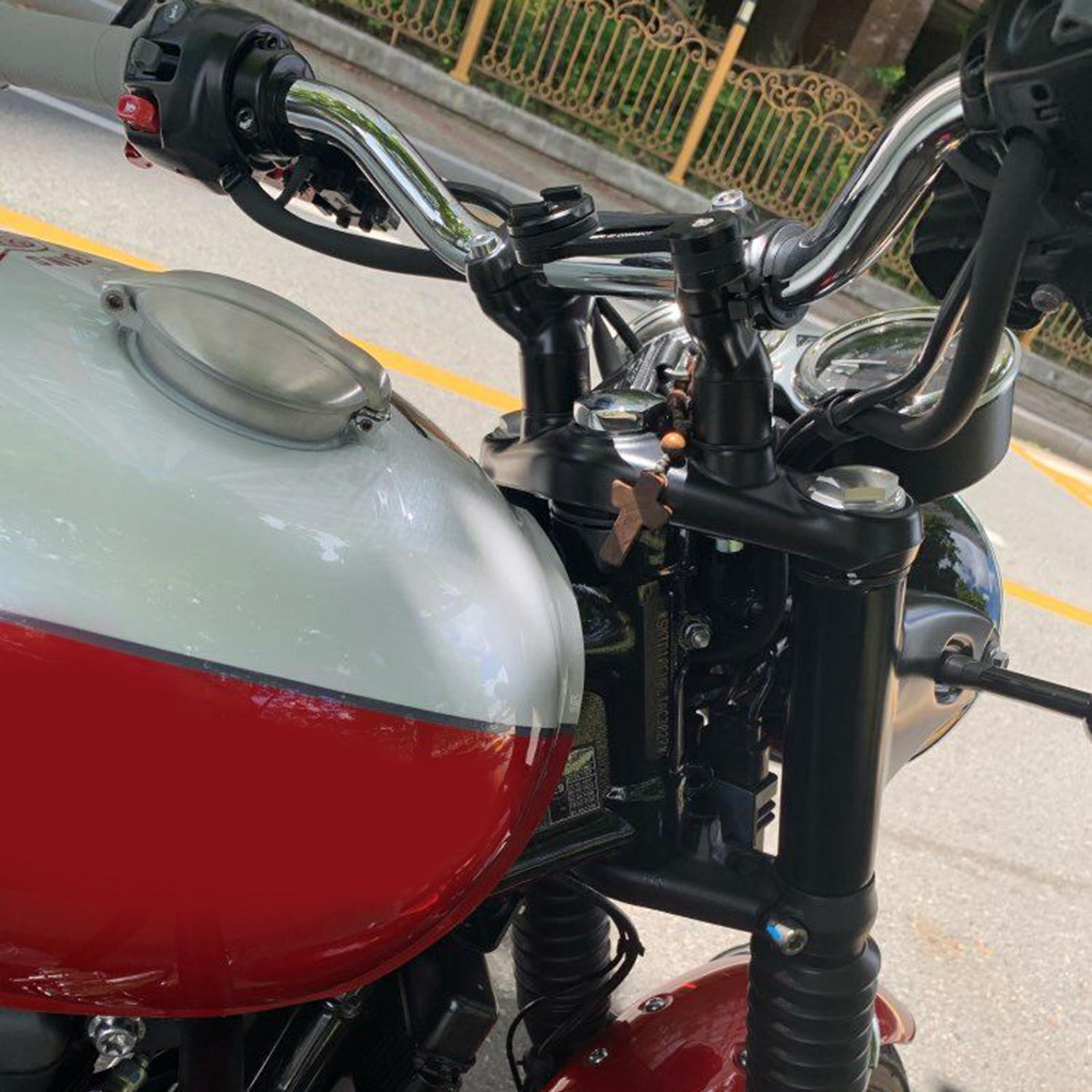 For    Handlebar Riser Mount Clamp  25mm Motorcycle ATV