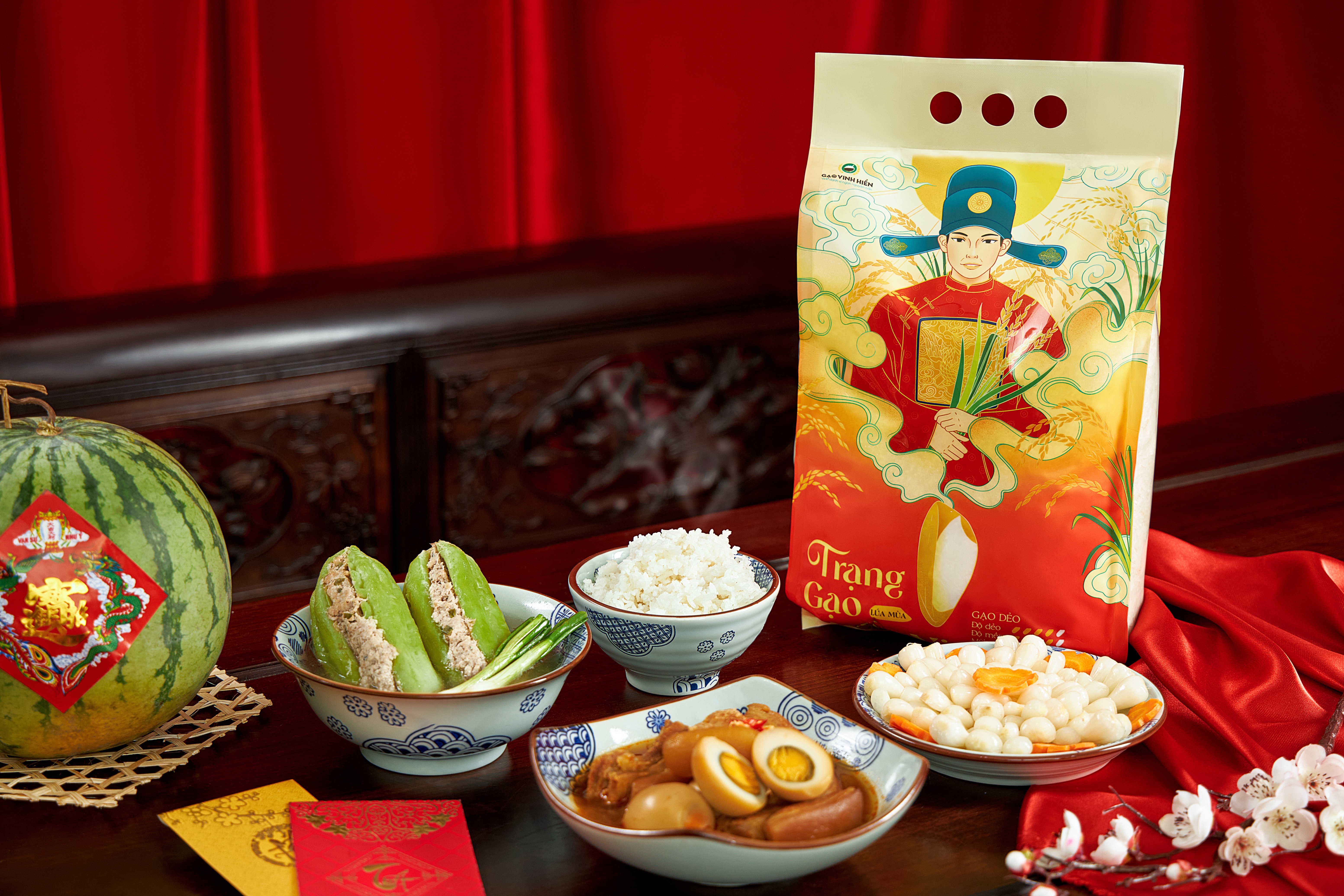 [GẠO TẾT] Gạo Lài Miên 6 Tháng Dẻo Thơm 5kg - Dẻo nhiều, thơm, đặc biệt - Gạo Vinh Hiển - Trạng Gạo Nhất Vị