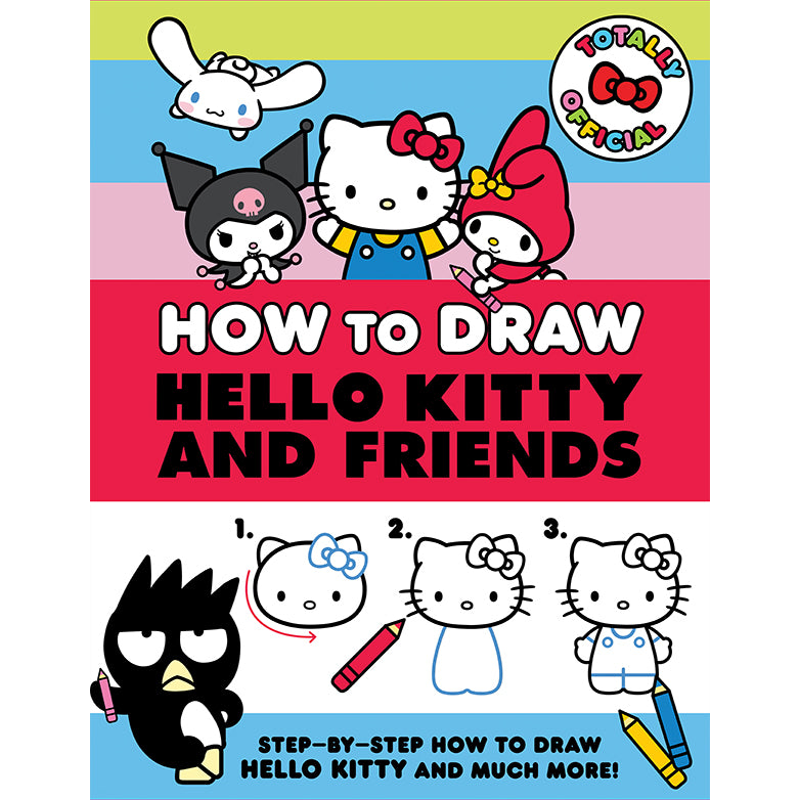 Sách Hello Kitty And Friends - How To Draw