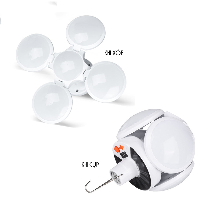 ĐÈN LED NĂNG LƯỢNG MẶT TRỜI, SẠC ĐIỆN NGOÀI TRỜI SÂN VƯỜN, CẮM TRẠI, TRỒNG CÂY, HỘI CHỢ