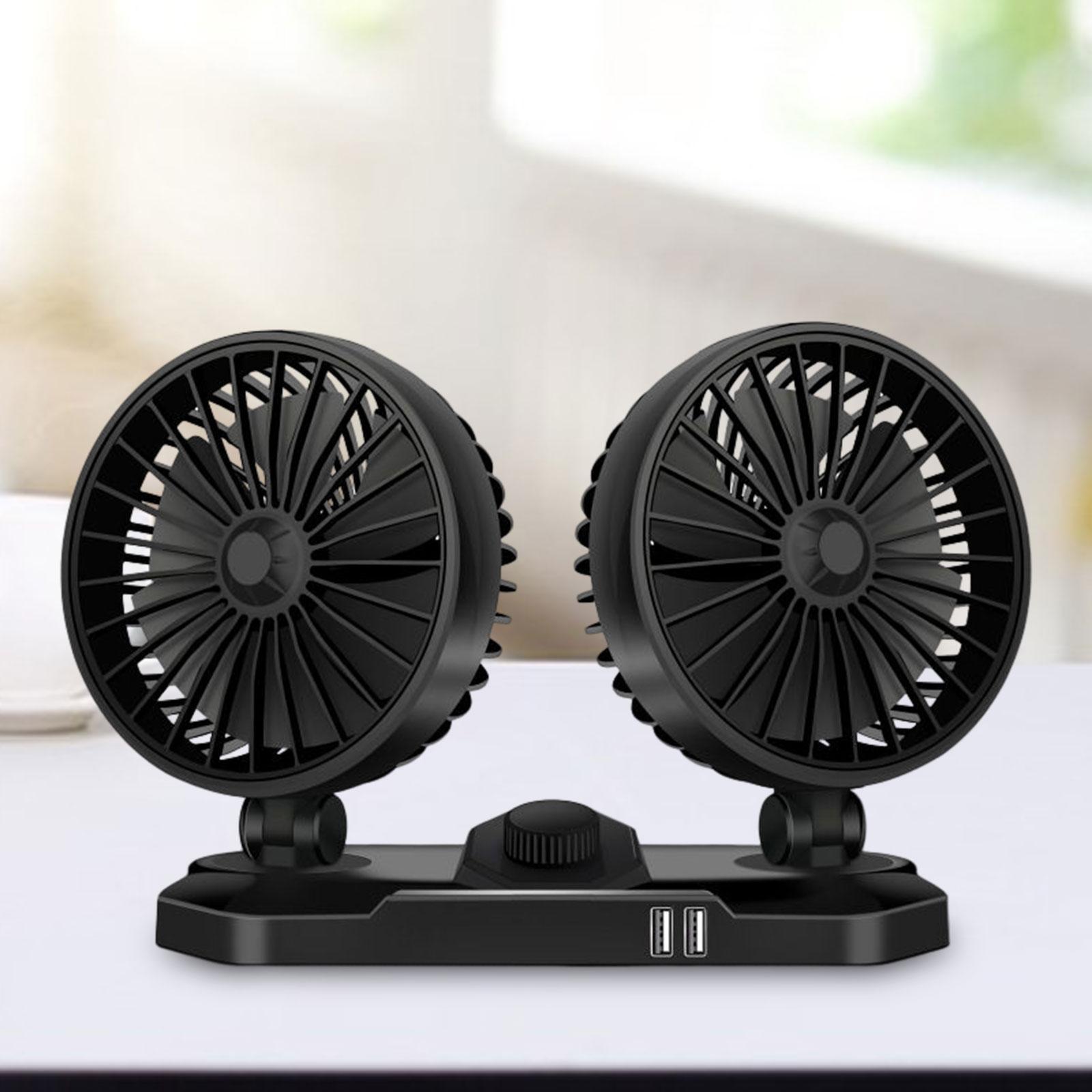 Mini Car Cooling Fans USB Portable Personal for Sedan Office Desktop