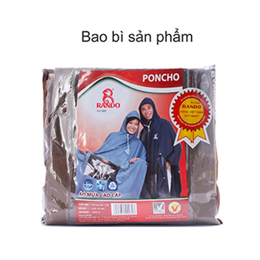 Áo mưa Poncho Cổ Rùa cao cấp Kiếng 0.23