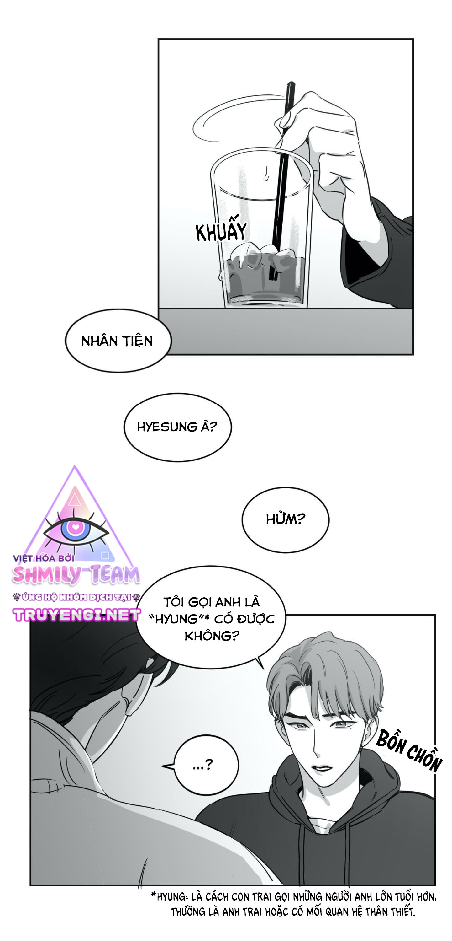 hyesung à, lại gần tôi nào! chapter 8 37