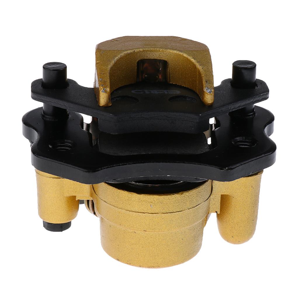 2xBrake Pump Calipers Front Disc Brake Pump Set in Gold for ATV Motorcycle