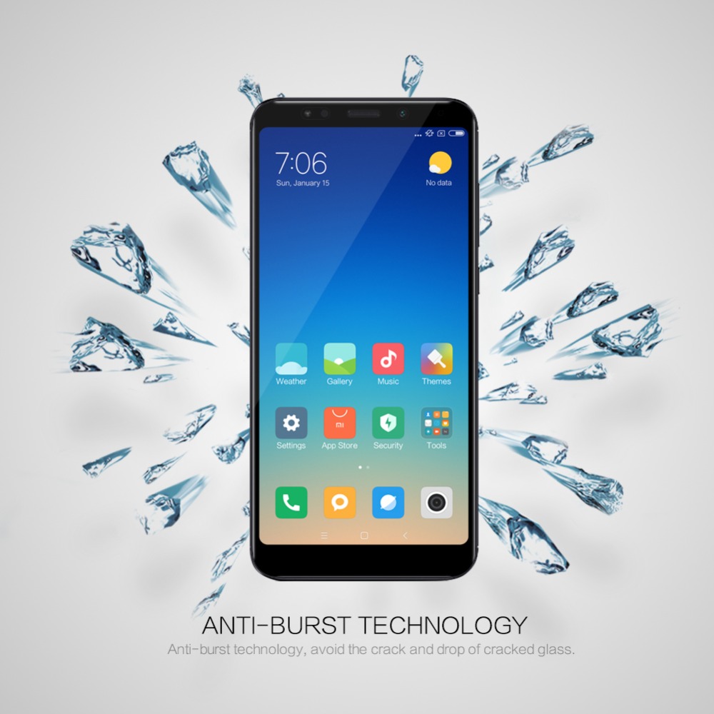 Miếng dán kính cường lực full màn hình 111D cho Xiaomi Redmi Note 5 / 5 Pro hiệu HOTCASE - Hàng nhập khẩu