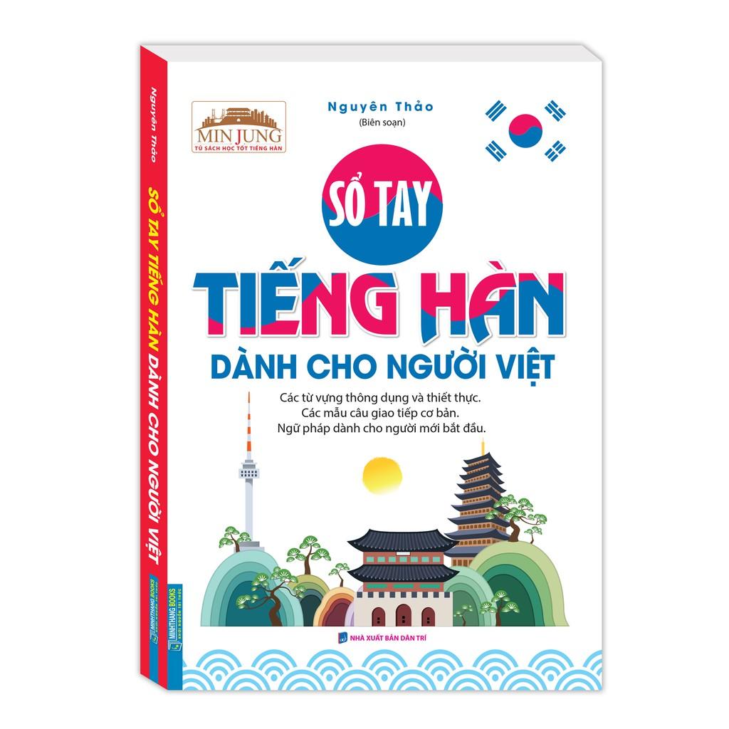 Sách - Sổ tay tiếng Hàn dành cho người Việt (kèm tải file CD)