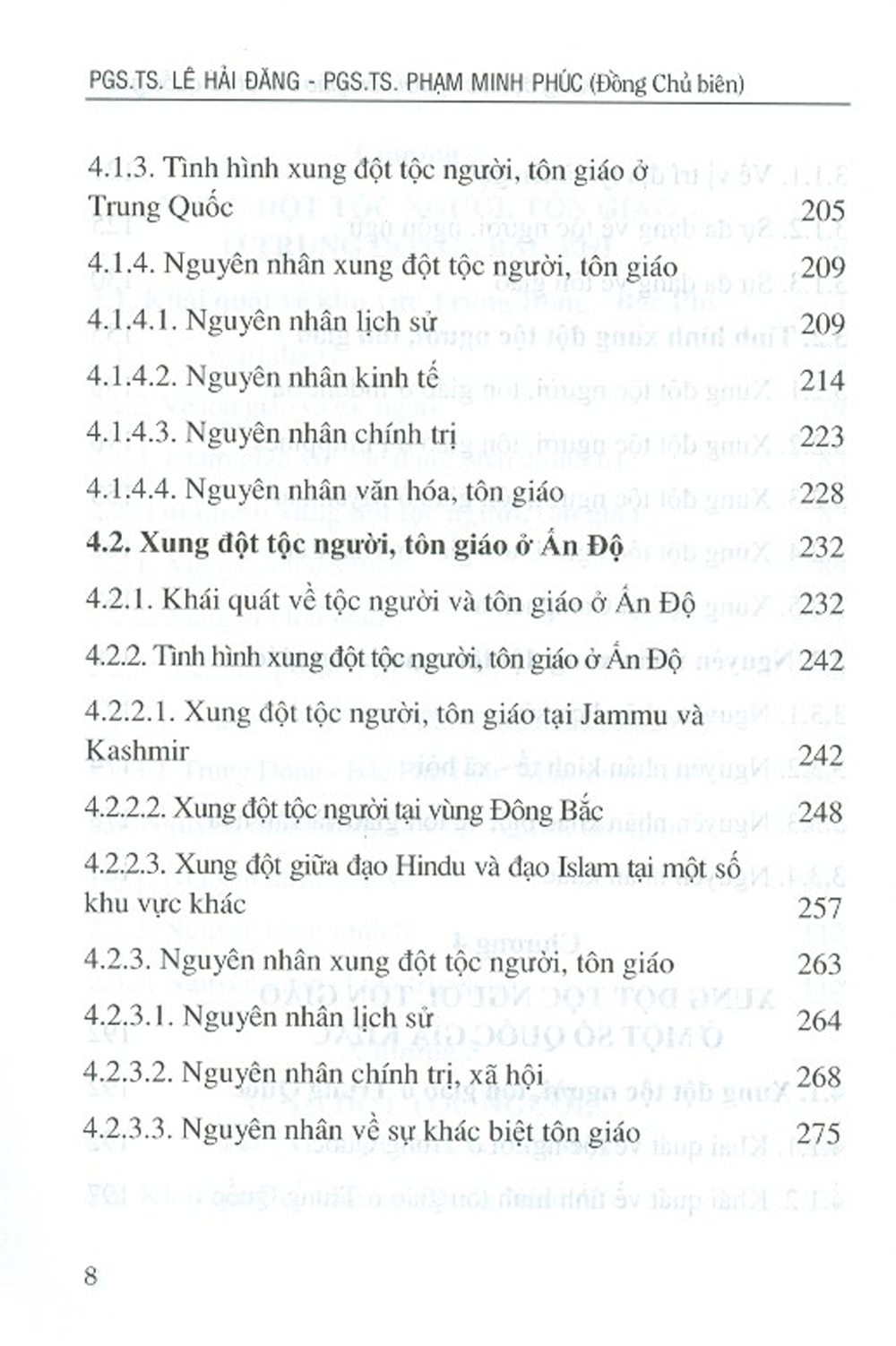 Xung Đột Tộc Người, Tôn Giáo Ở Một Số Quốc Gia Trong Những Năm Gần Đây