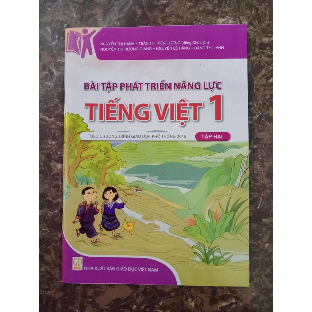 Sách - Combo Bài tập phát triển năng lực môn Tiếng Việt lớp 1 - Theo chương trình giáo dục phổ thông 2018