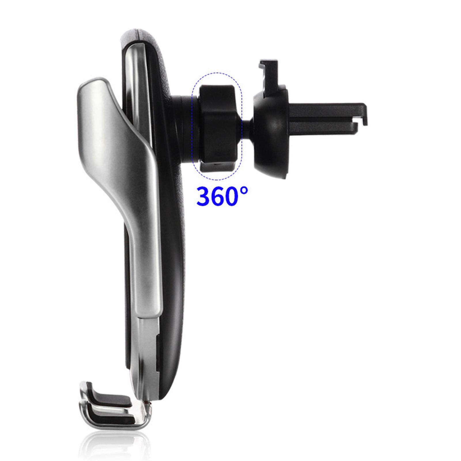 Wireless Car Charger, Air Vent Holder, Auto Clamp QI 10W Fast Charging Car Charger Holder for  X / 8 / 8P / XR / XS