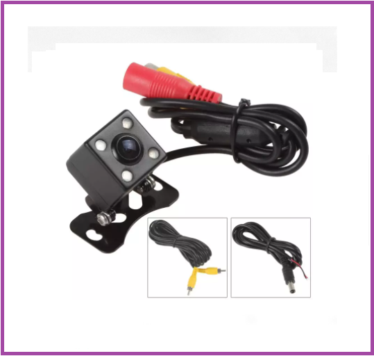 Camera Lùi Cho Xe Hơi hồng ngoại 4 mắt