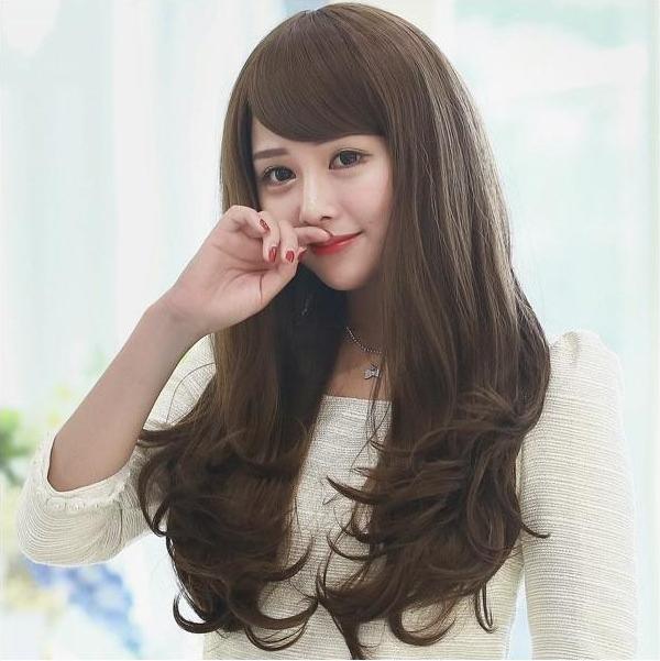 Tóc Giả Tơ Nhật Có Da Đầu S154